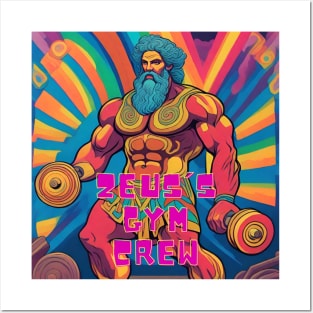 Zeus´s gym crew Posters and Art